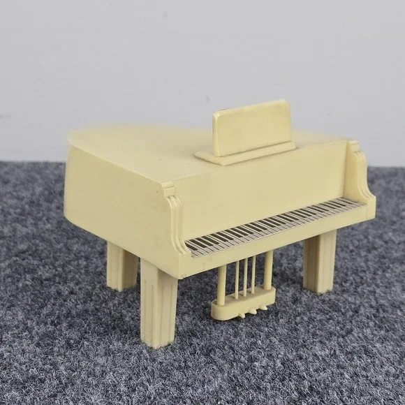 Vintage Coin Bank Lot 6 Mobil 1 Campbell Soup Piano Truck Cracker Tin - Picture 3 of 12